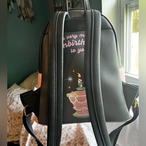 Lightly Used Disney Alice in Wonderland Tea Party Loungefly Backpack - Picture 3 of 4